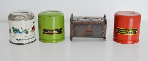Spardose sparbüchse metall - spardose,,