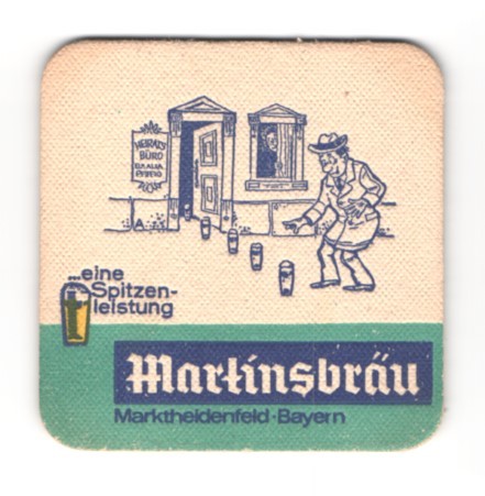 Bierdeckel marktheidenfeld - bierdeckel,