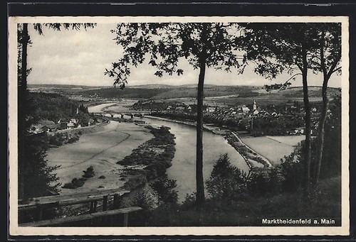 Ansichtskarte marktheidenfeld - ansichtskarte,