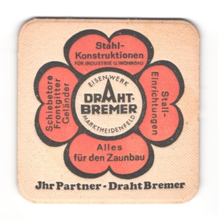 Bierdeckel marktheidenfeld - bierdeckel,