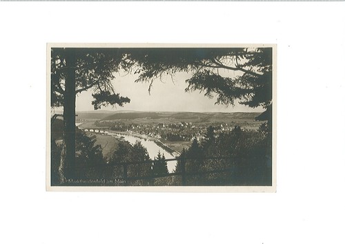 Ansichtskarte marktheidenfeld - ansichtskarte,